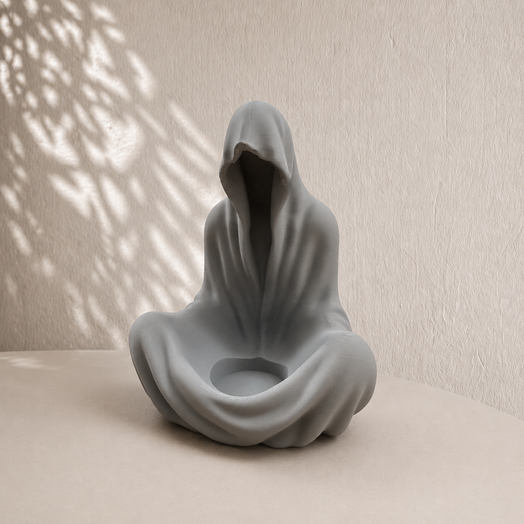 Hooded LED Candle Holder