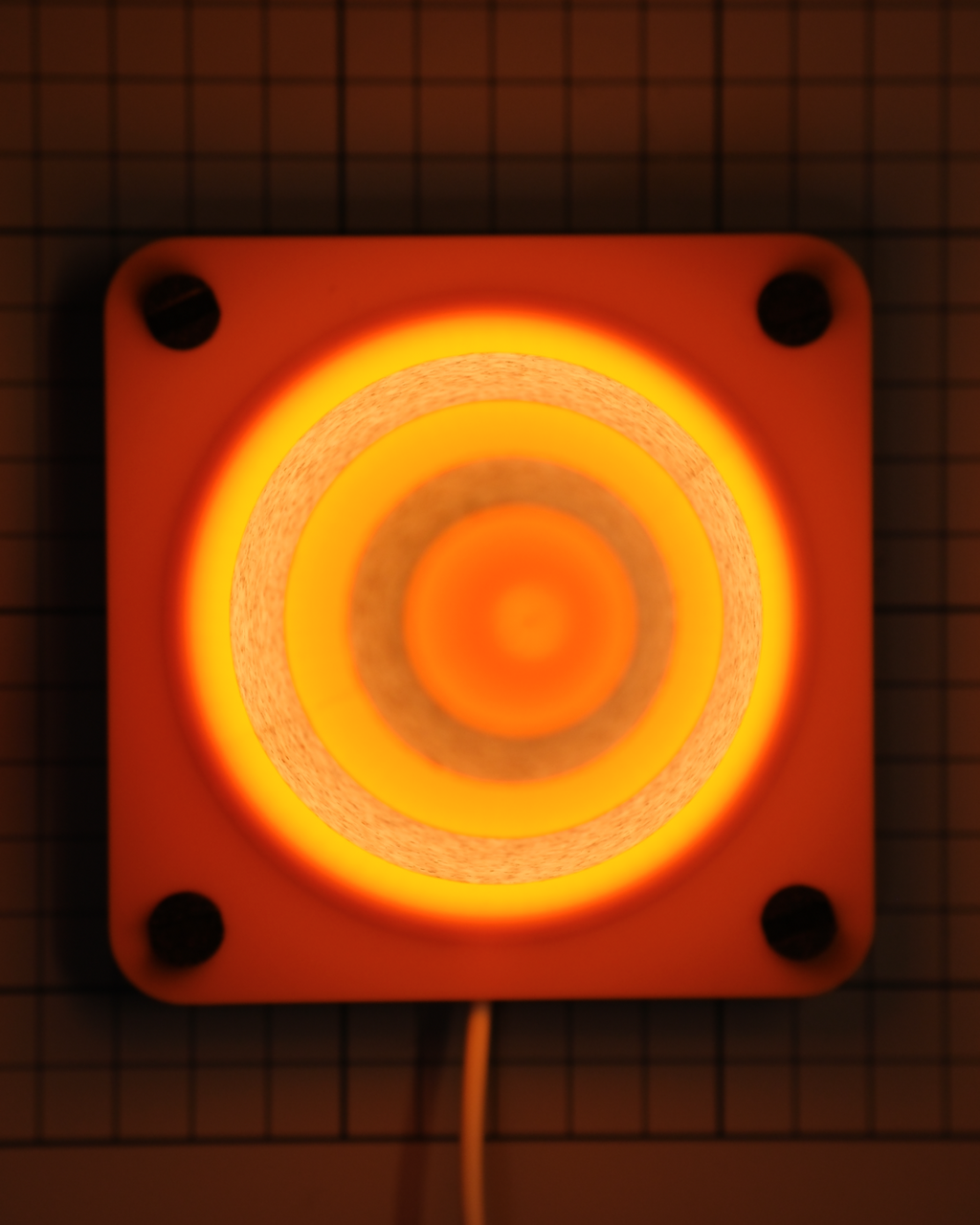 Retro Traffic Cone Desk Light