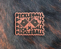 Engraved Pickleball Patch